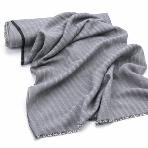 Premium Striped Wool Fabric Roll