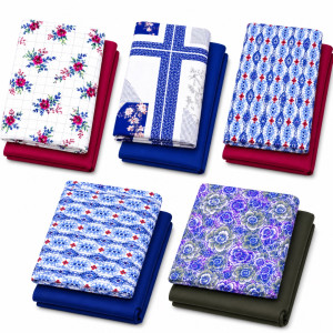 Premium Plain  and Pattern Clothing Material