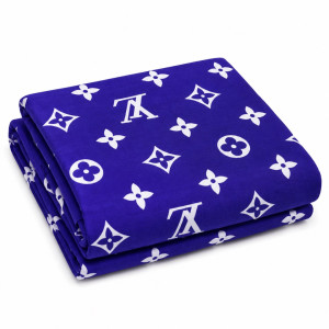 Premium Monogram Print Bedsheet