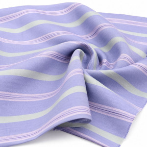 Azure Pinstripe Linen