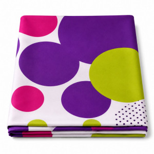 Vibrant Orbit Bedsheet Fabric