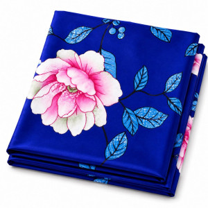 Royal Bloom Haven Bedsheet Fabric