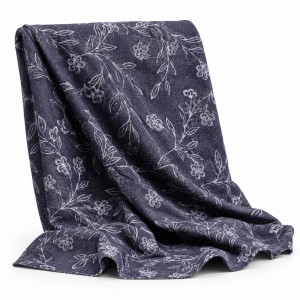 Floral Print Jeans Fabric Material    Design jeans