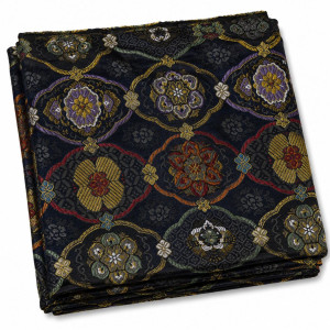 Premium Luxury Damask Fabric Multicolor Ornamental Floral Design
