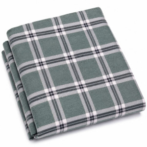 Premium Sage Green Plaid Suiting Fabric