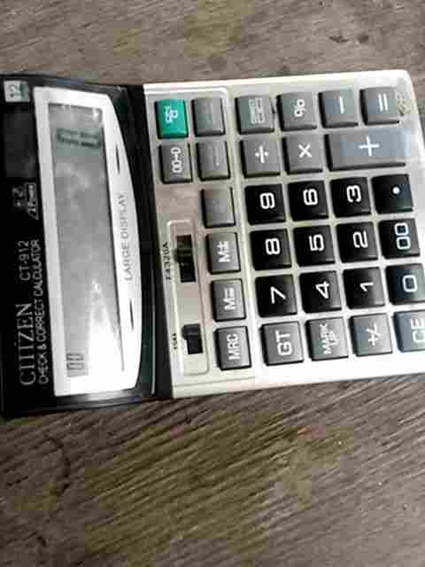 Citizen CT-912 Basic Desktop Calculator
