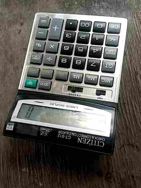Citizen CT-912 Basic Desktop Calculator
