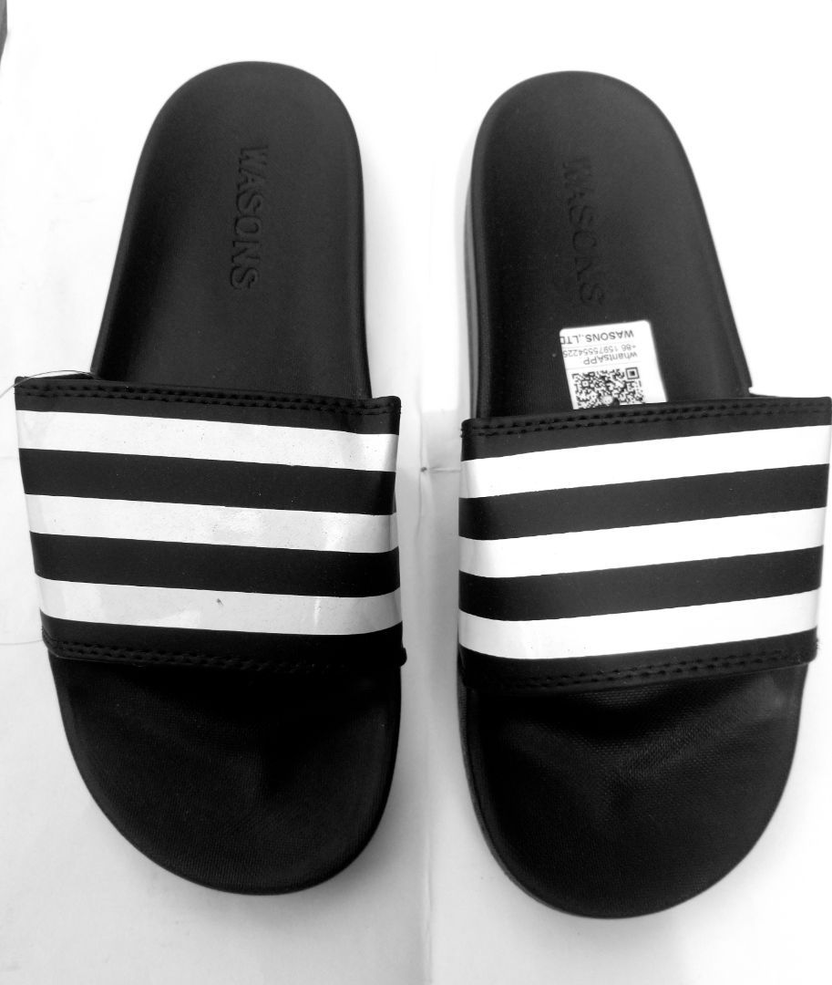 Casual Wasons Slide Sandals with Contoured Footbed and Sporty Design