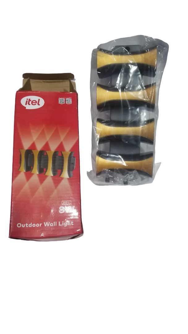 Itel Outdoor Wall Light- 8W Energy-Saving LED Lamp