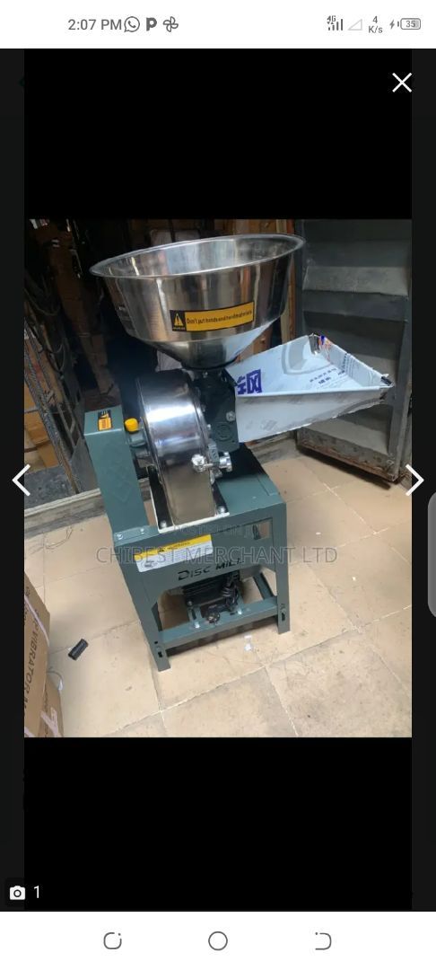 Steel grinding machine