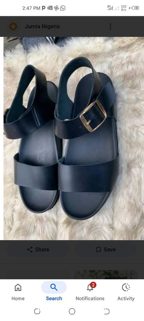 Kano leather sandals