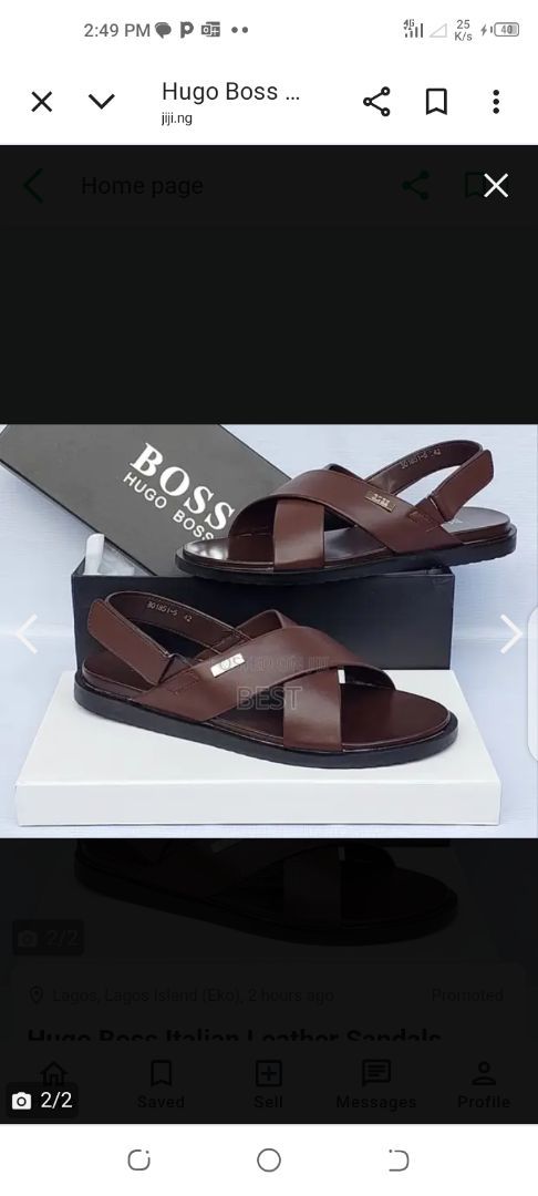 Kano leather sandals
