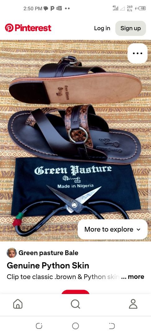 Kano leather sandals