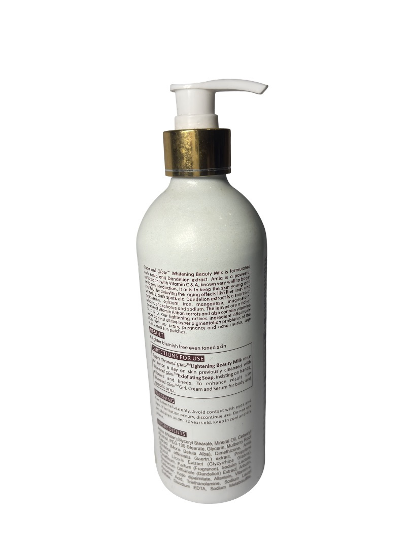 Diamond glow body lotion
