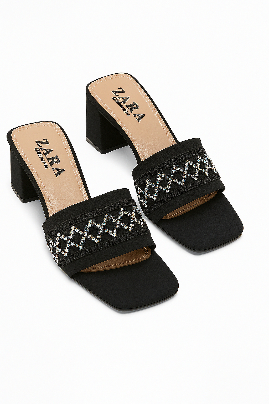 Foothills Gold rhinestone ladies shoe