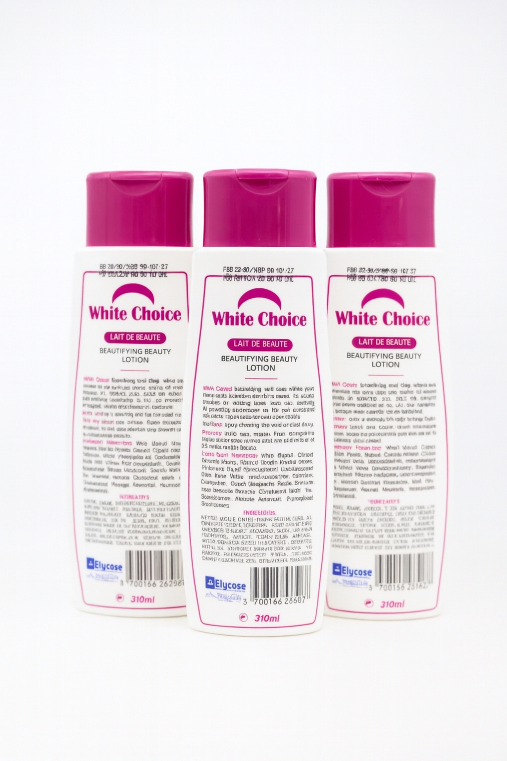 White choice body lotion