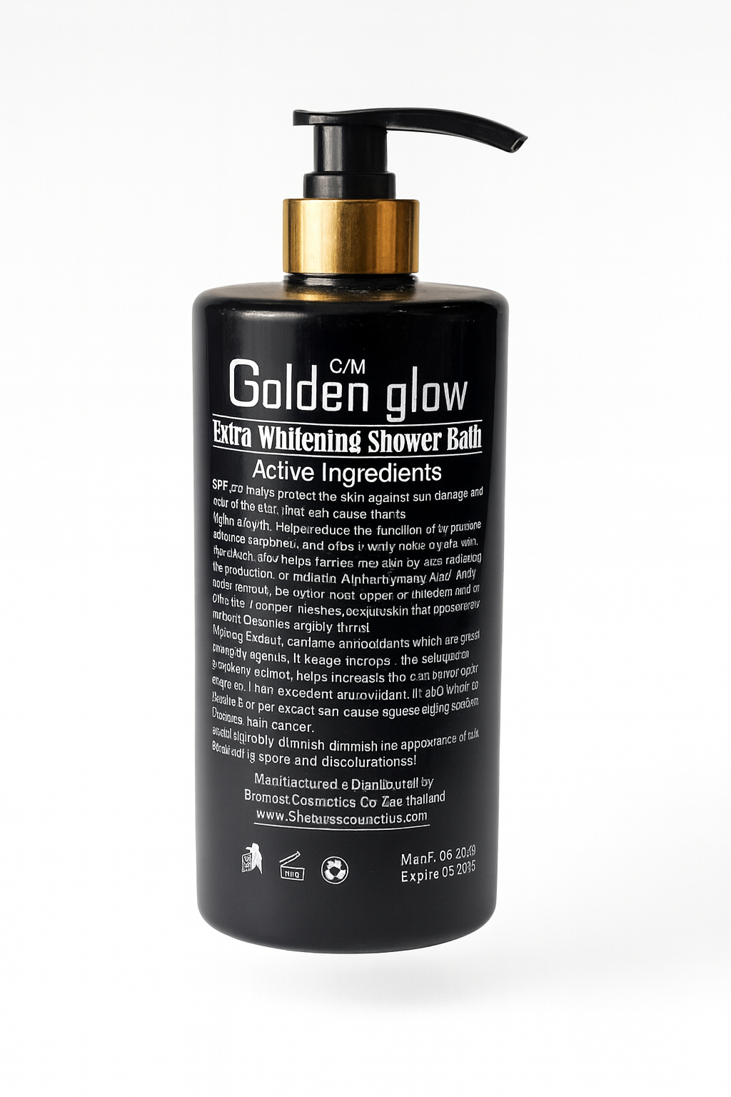 Golden glow Extra Whitening Shower bath