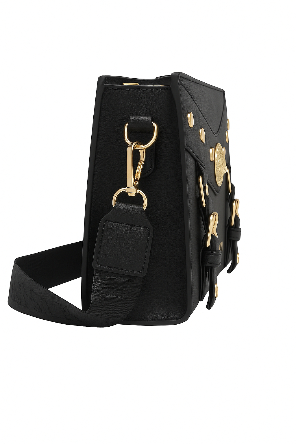 Black Sunsilk Crossbody Bag