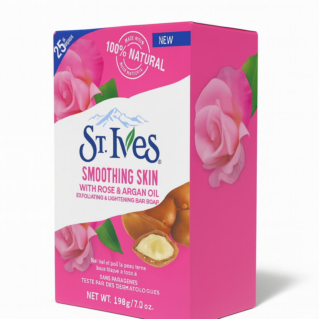 ST Ives smoothing skin soap