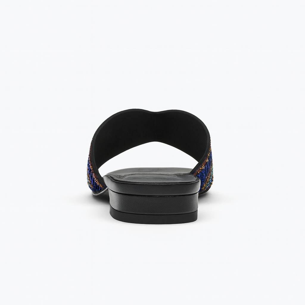 Quality Stylish ladies Slip On Sandals with Beadwork