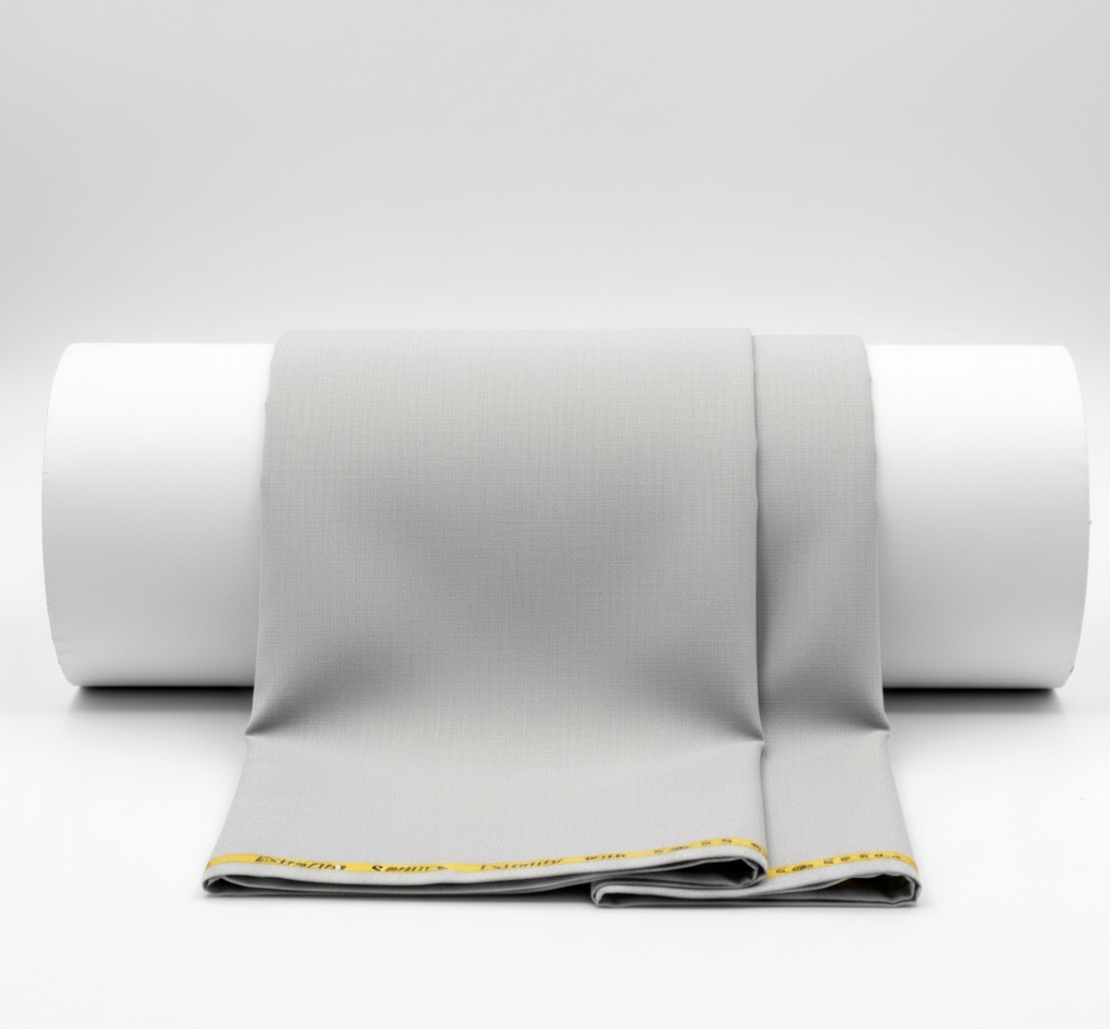 Extrafine Ash Italian Cashmere wool Super 180S Fabric