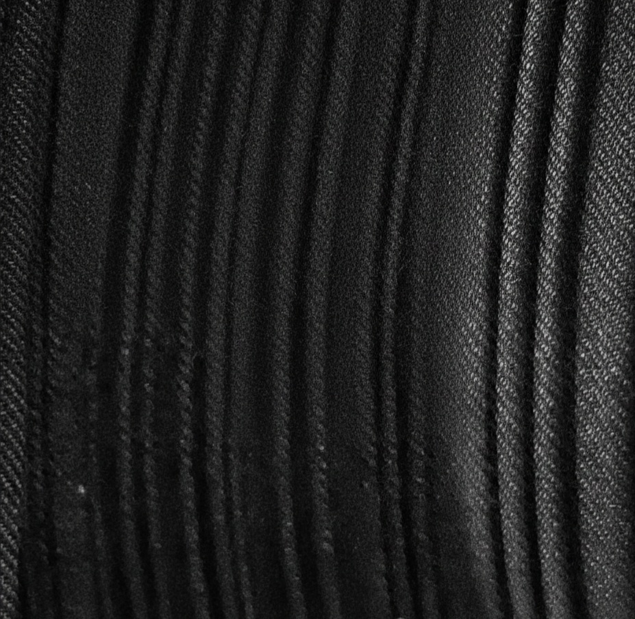 Quality Black Original Quality Italian Manteko Fabric