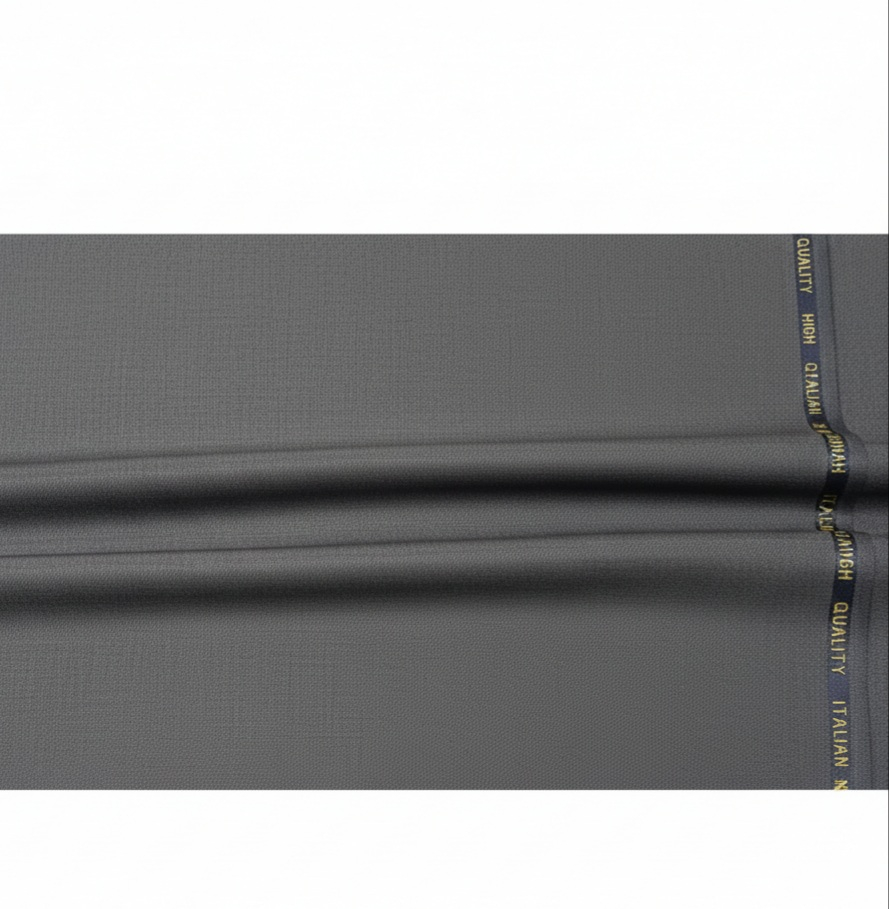 Ash Color Original Quality Italian Manteko Fabric