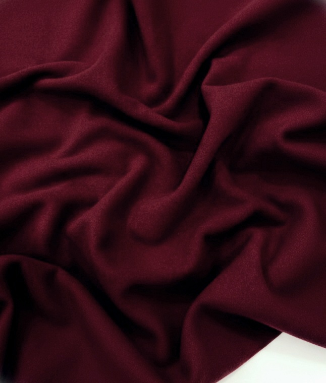 Ox Blood Original Italian Manteko Fabric