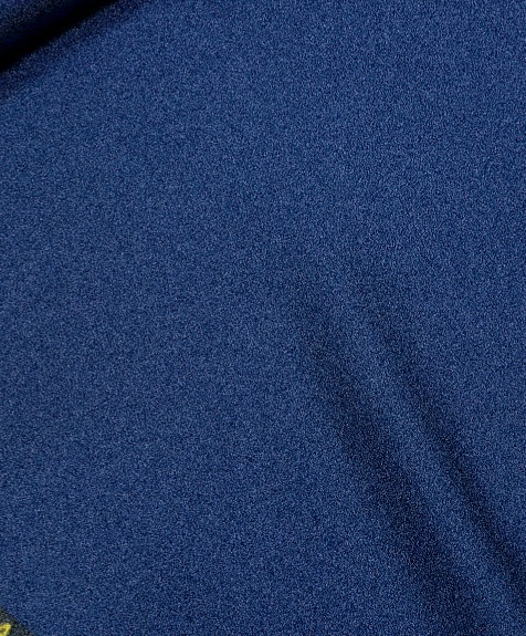 Navy Blue Original Quality Italian Manteko Fabric
