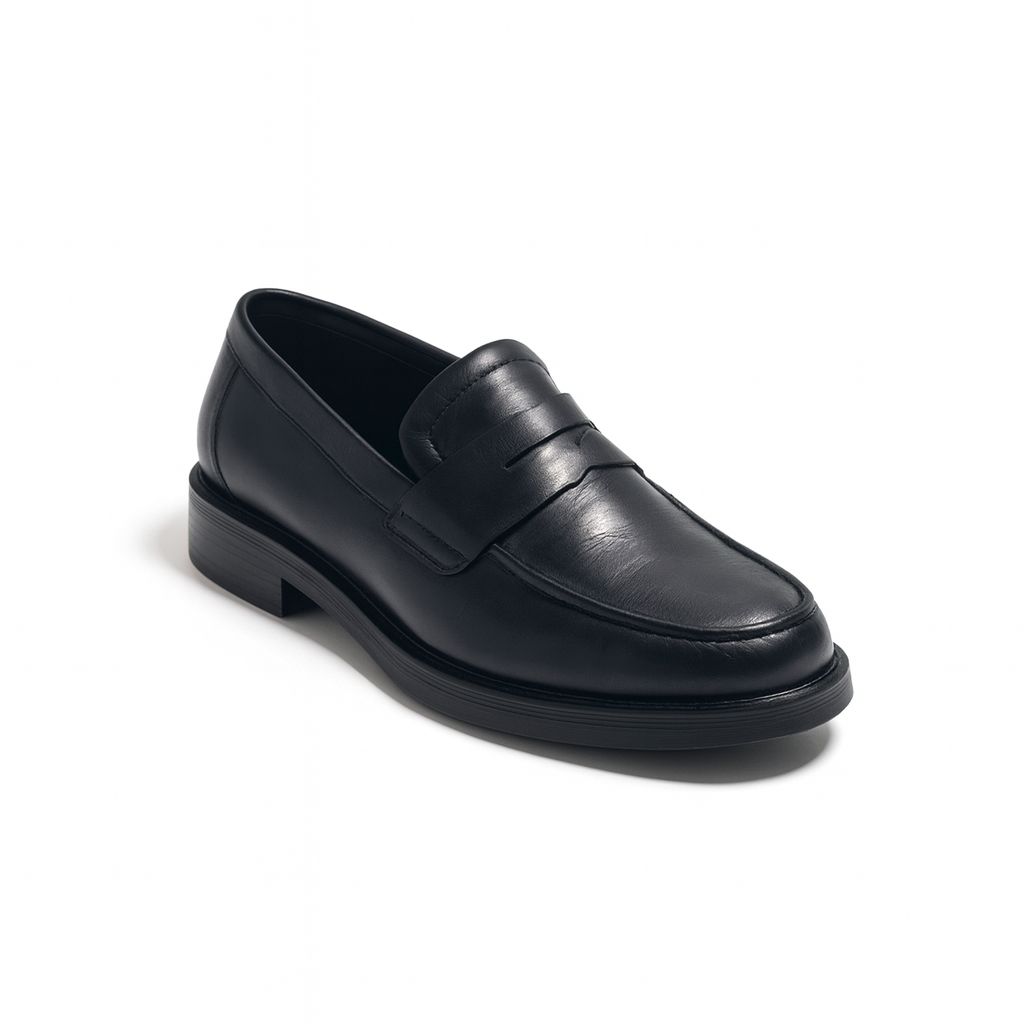Premium Men Classic Black Leather Formal Shoes