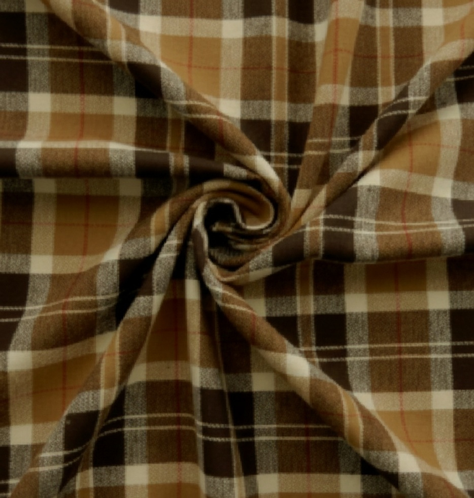 Chequered Original Quality Italian Extrafine Super 220S cashmere wool(Multi Coloured)