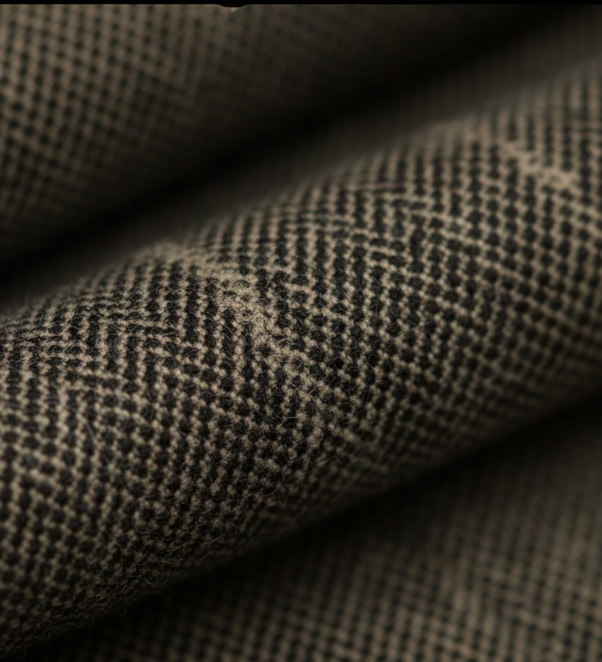 Chequered Original Quality Italian Manteko cashmere wool (Multi Colored)