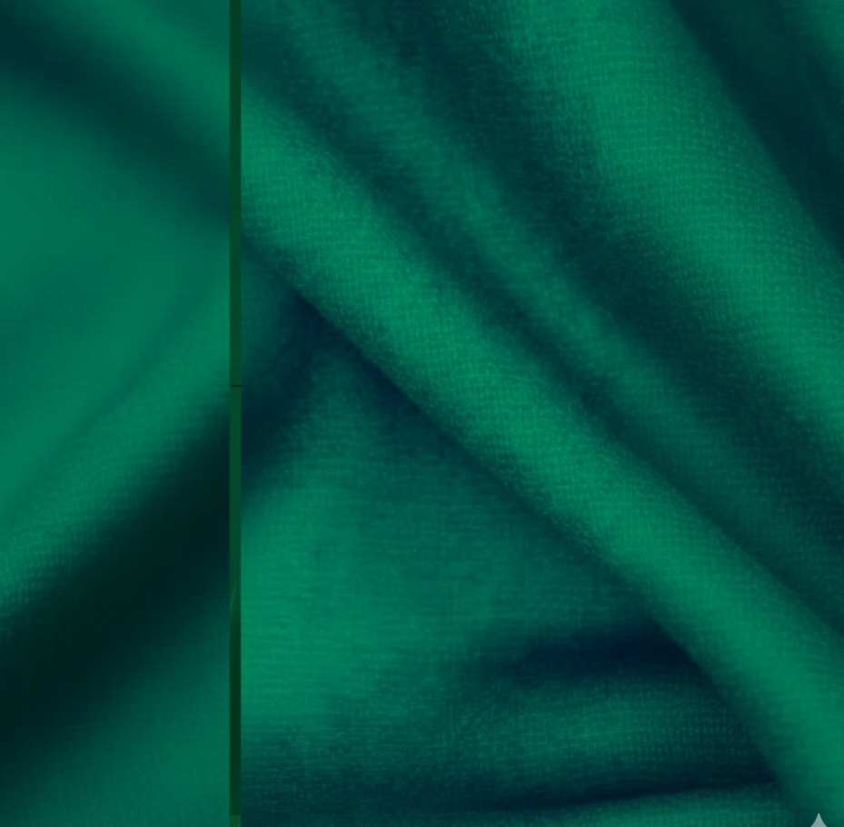 Green Original High Quality Italian Virgin Wool