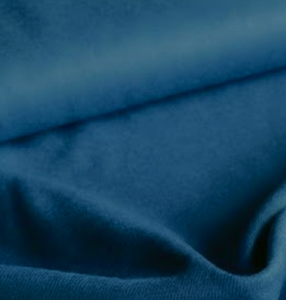 Sky Blue Italian High Quality Virgin Wool