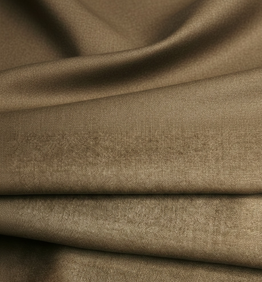 Light Brown Italian High Quality Virgin Wool