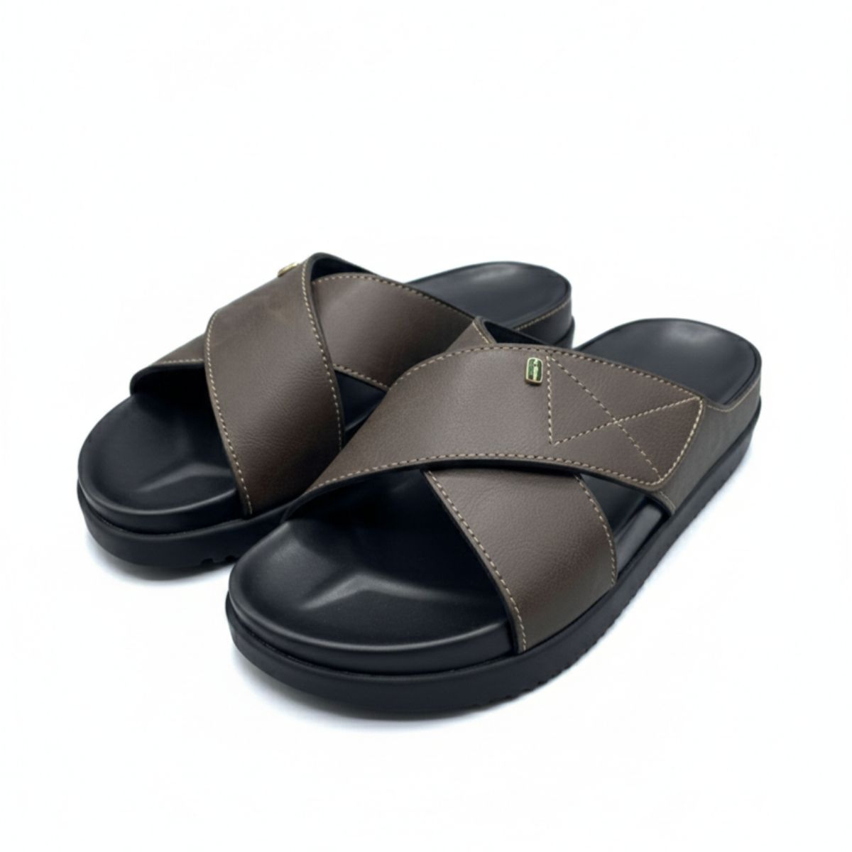 Unisex Stylish Slip On Sandals with Crisscross Strap Design