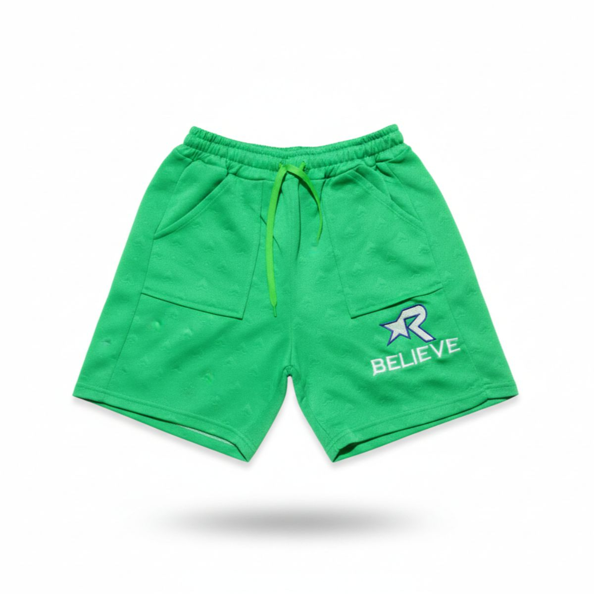 Mens Premium Embossed Cargo Shorts