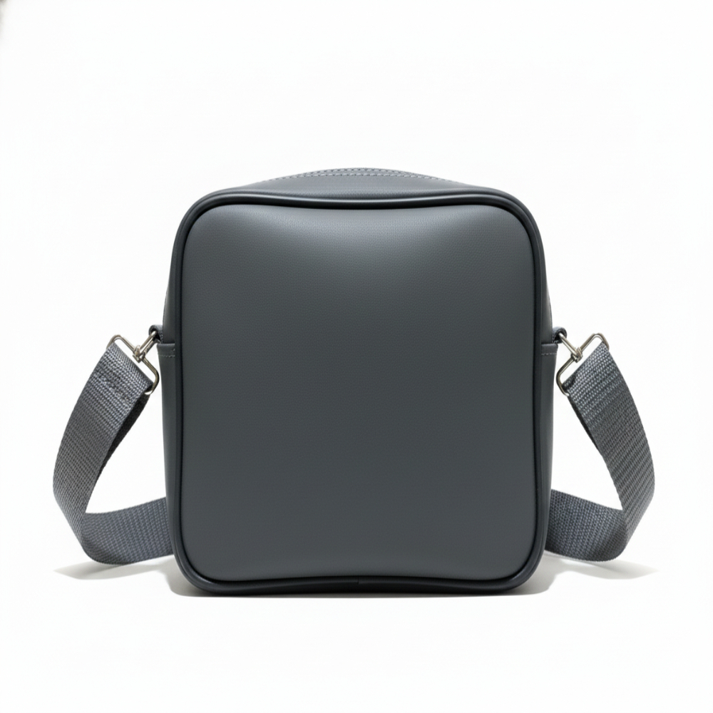 Compact grey Crossbody Bag