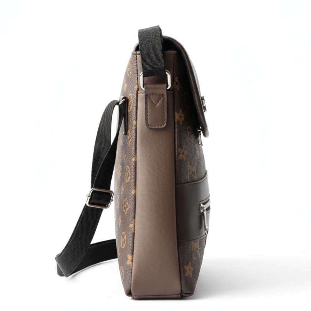 Quality Crossbody Sling Bag with Monogram Pattern