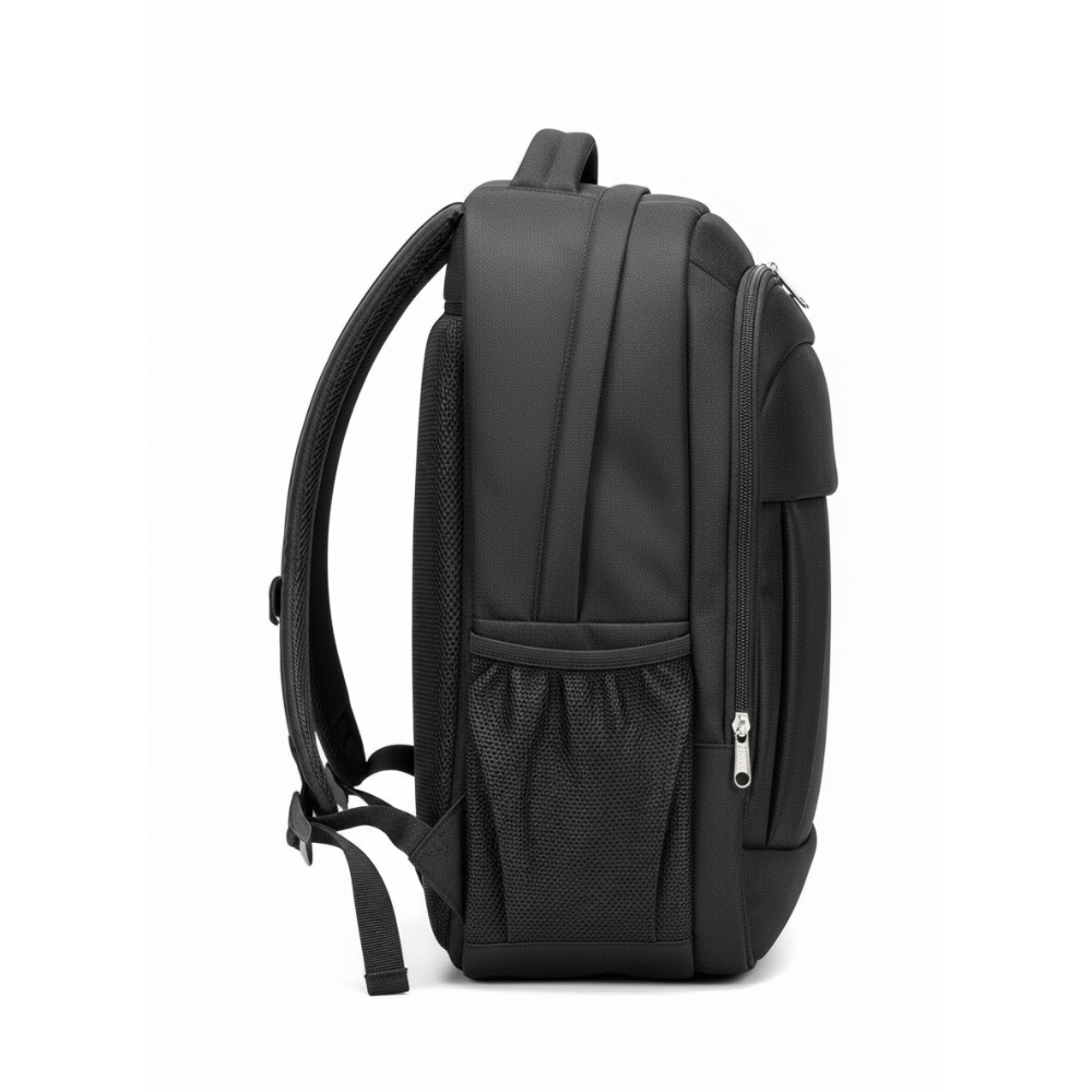 Premium Black Backpack with Multiple Compartments