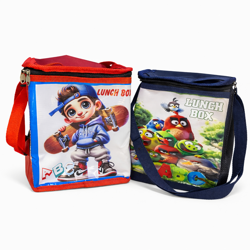 Colorful Insulated Lunch Boxes for Kids