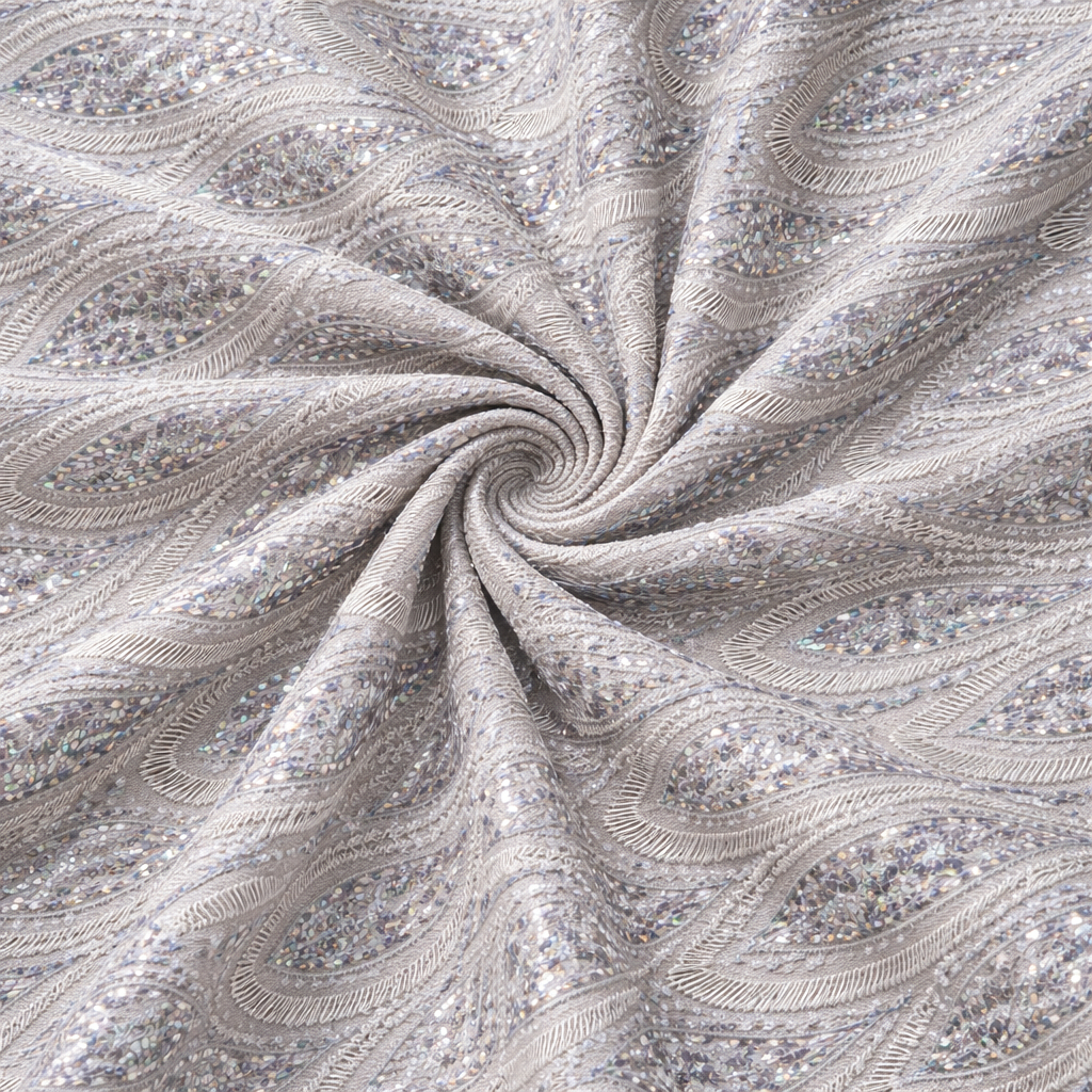 Luxury Glitter Lace Fabric