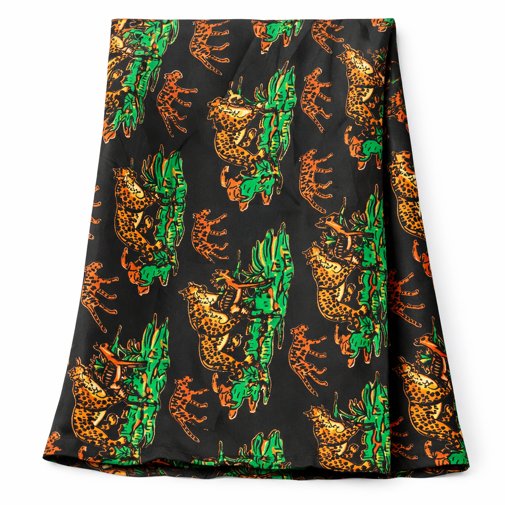 Luxury Leopard Motif Fabric