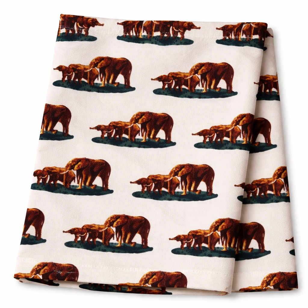 Quality Elephant Safari Print Fabric