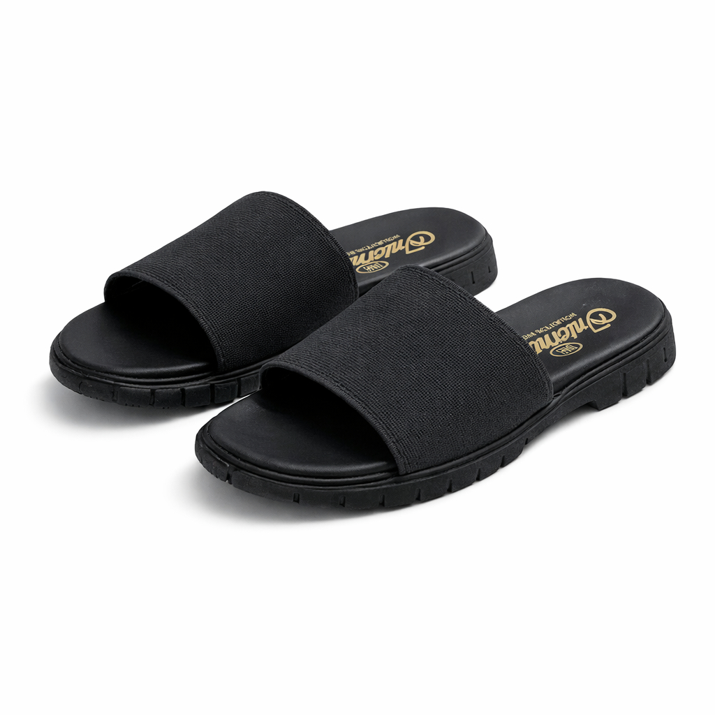 Quality Open Toe Slide Sandals with Cushioned Sole