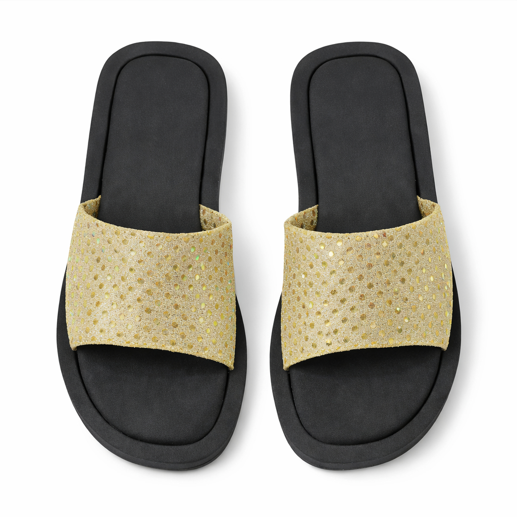 Durable Black Rubber Shoe Sole with Textured Grip