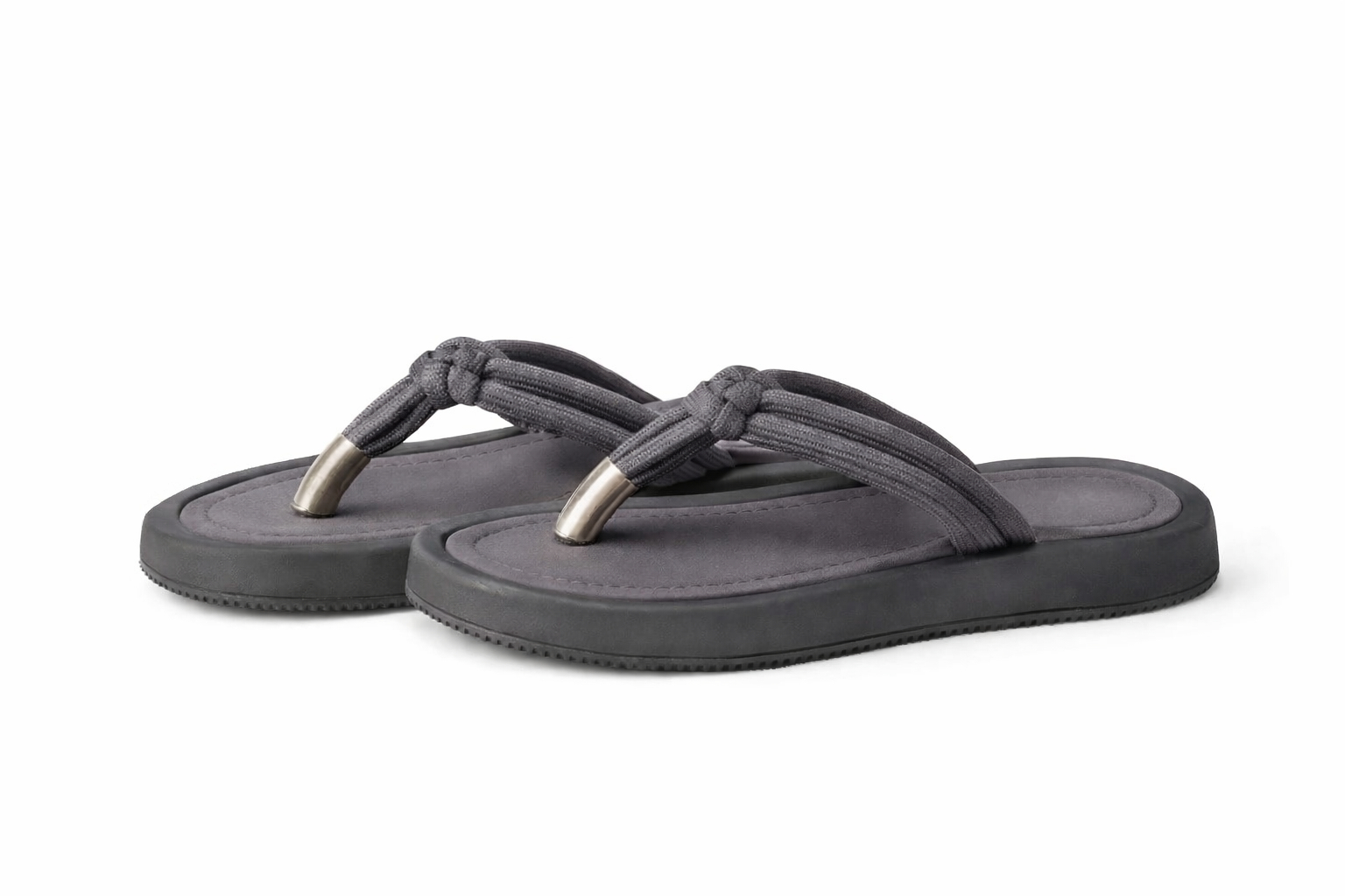 Elegant Padded Platform Toe post Sandals