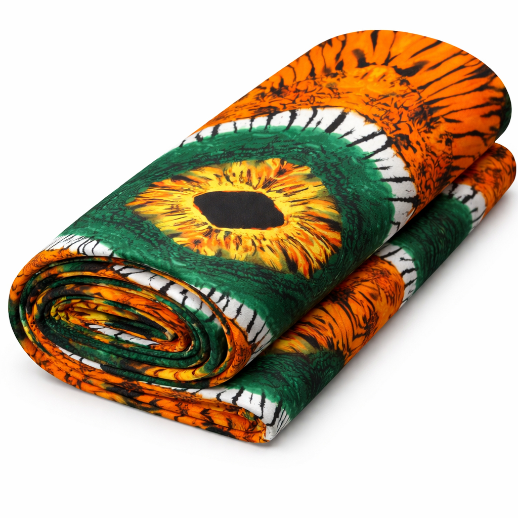 Beautiful Abstract Multicolor Patterned Fabric