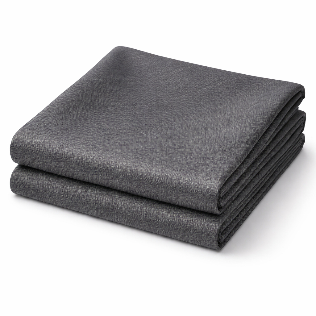 Premium Dark Grey Textured Fabric