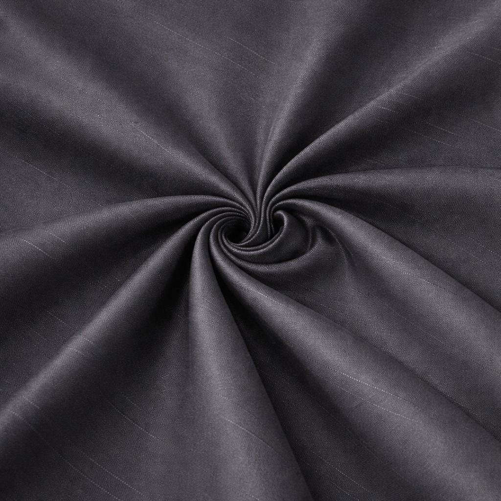 Premium Dark Grey Textured Fabric